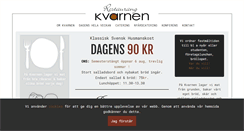 Desktop Screenshot of kvarnen.net